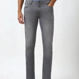Peter England Grey Slim Fit Jeans-image-53