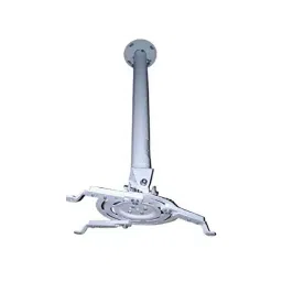 Sii 3 ft Heavy Duty Projector Ceiling Mount Kit (White)-34
