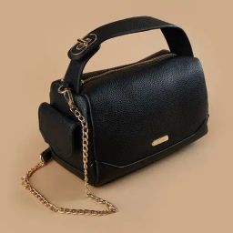 Code by Lifestyle Black Handbag-55