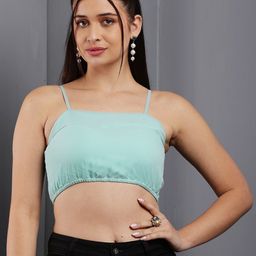 Tushita Women Georgette Bralette Crop Top-image-39