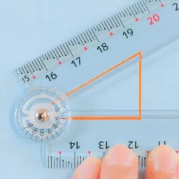 SK Niigata Seiki Folding Ruler Smooth Scale 5 mm, OTJ-30KD image 3