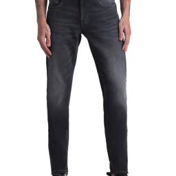Jack & Jones Grey Cotton Regular Fit Jeans-image-89