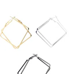 CREEKNEST...all that you want Contemporary Hoop Earrings-26