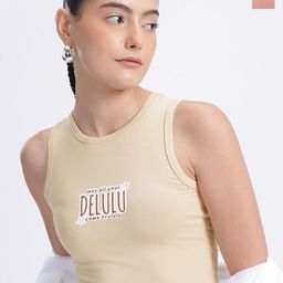 SZN Women Pack Of 2 Typography Printed Tank Crop Tops-image-79