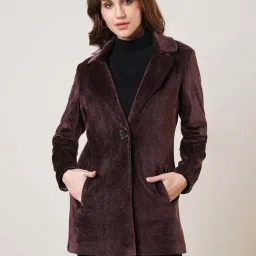 Globus Burgundy Plain Overcoat-picture-28