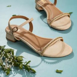 Inc.5 Women's Cream Ankle Strap Sandals-image-64
