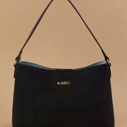 Code by Lifestyle Black Shoulder Handbag-23