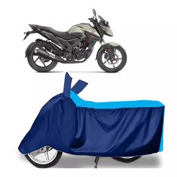 Auto Pearl Two Wheeler Cover for Honda Xblade - Cyan, Blue-image-79