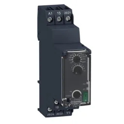Schneider Electric 24-240 V AC/DC Off Delay Type RE22 Electronic Timer Relay, RE22R2CMR-2