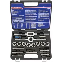 Westward Right Hand Tap and Die Set Carbon Steel 3/4-10 inch, 1PZ41 (Pack of 21 pcs)-12