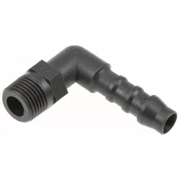 RS PRO Hose Connector Elbow Hose Tail Adaptor R 1/8 inch 6 mm ID, 4197394 (Pack of 5 pcs)-3