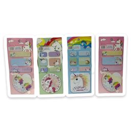 FunBlast Unicorn Sticky Notes Pack of 4 - Multicolor-image-51