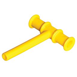 Safe-O-Kid Non-Toxic Develop Baby Biting Skills Safely Chewy Tube for Toddler - Yellow-image-27