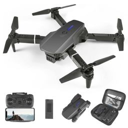 Toysire Foldable Remote Control Drone with Camera HD Wide Angle Lens Optical Flow Positioning with 1800Mah Battery WiFi FPV 4-Axis Camera with Dual Flash Lights-4
