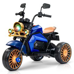 Baybee Brony Electric Bike for Kids, Ride on Toys Kid Bikes with LED Light, Bluetooth & USB Music | Rechargeable Baby Bike | Battery Operated Bike for Kids (Blue)-image-73