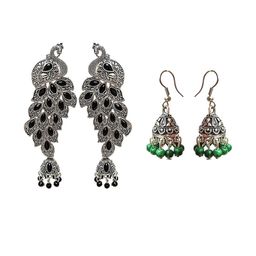 muccasacra Multicoloured Alloy Earrings-image-77