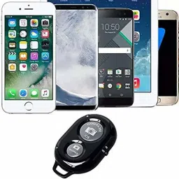 Viraan Wireless Bluetooth Remote Shutter Controller Button Self-Timer Camera Stick Shutter Release Phone Controller( REMOTE CONTROLLER )Camera Remote Control image 5