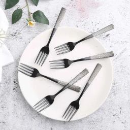 Wonderchef Roma Brown Stainless Steel Fork - Set of 6-73
