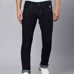 Beverly Hills Polo Club Dark Blue Lightly Washed Skinny Fit Jeans-picture-45