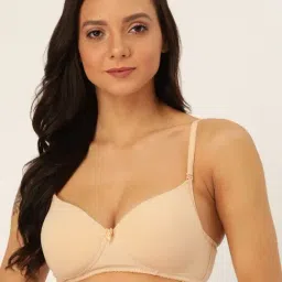 Lady Lyka Skin Non Wired Padded T-Shirt Bra-picture-17