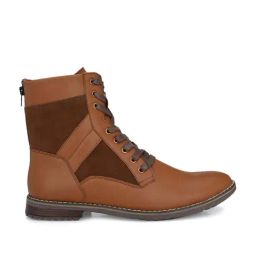 El Paso Men's Tan Casual Boots-image-61