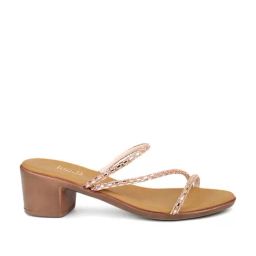 Inc.5 Women's Rose Gold Ethnic Sandals-image-71