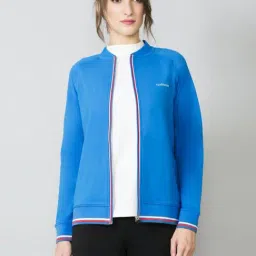 Van Heusen Blue Cotton Regular Fit Jacket-image-86