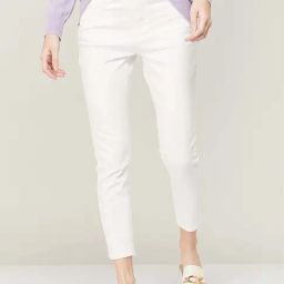 Fame Forever by Lifestyle White Mid Rise Jeans-picture-6