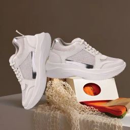 Iconics Women's White Running Shoes-image-59