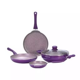 Wonderchef Royal Velvet Purple Cookware Set-picture-44