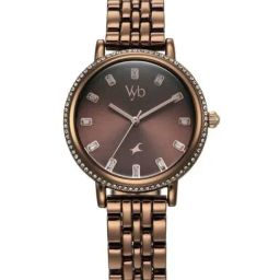 Fastrack Vyb FV60025QM01W Analog Watch for Women-image-0