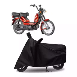 Auto Pearl Bike Cover for TVS XL 100 Heavy Duty (Black)-picture-48