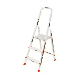 Eurostar 3 Steps Aluminum Ladder With Platform-14