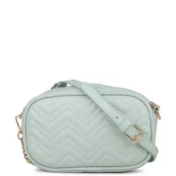 Inc.5 Green Synthetic Quilted Sling Handbag-image-35