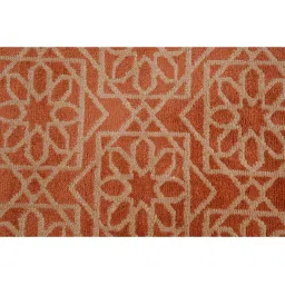 Presto Orange & Beige Polyester Carpet image 3