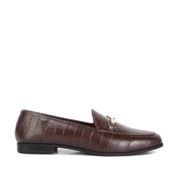 London Rag Women's Dark Brown Casual Loafers-picture-46