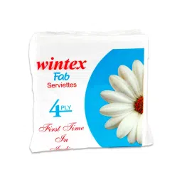 Wintex 4 ply 40x40 cm 50 Pulls Per Pack FAB Paper Napkin-image-0