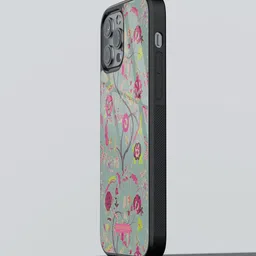 macmerise Floral Printed iPhone 13 Pro Back Case Mobile Accessories-picture-52
