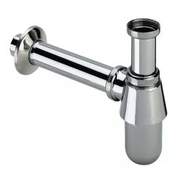 Ashirvad 32 mm Round Bottle Trap With Chrome Plating - 2420011.0-15