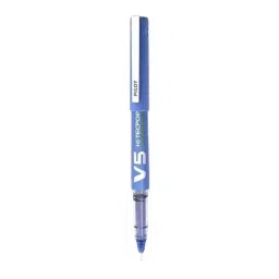 Pilot Hi-Tecpoint V5 Ball Pen 0.5 mm Fine Tip Blue Ink Color (Pack of 12)-picture-41