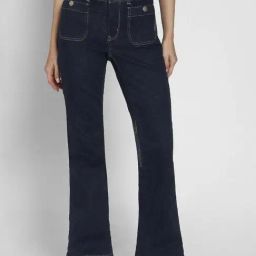American Eagle Navy Regular Fit Jeans-picture-5