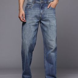 Ducati Men Straight Fit Faded Jeans-image-17