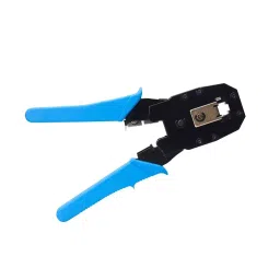 VMTRONIX Modular Crimping Tool With Crimper Cutter Stripper For RJ45, RJ12, RJ11, CAT5 Multicolor ‎450 g (Set of 2) image 3