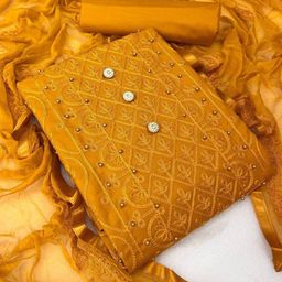 Suha Unstitched Dress Material-picture-0