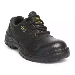 Hillson Jaguar Steel Toe Safety Shoes Low Ankle PU Sole Black Full Grain Leather Size UK 8-image-45