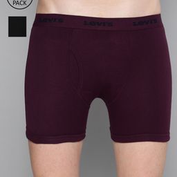 Levis Men Pack of 2 Solid Trunks BB-100CA-2PK-STYLE-001-169-39