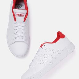 ADIDAS Men Perforated Advantage 3.0 Tennis Shoes-44