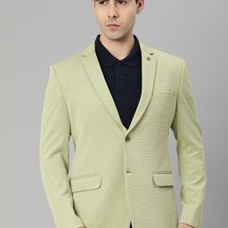 ESSAS club Men Regular Fit Single-Breasted Blazer-45