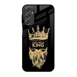 QRIOH Graphic Printed Sleek & Lightweight Silicone Samsung Galaxy M34 5G Glass Back Case-image-44