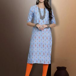 Ethnic basket Women Multicoloured Kurtas-picture-12